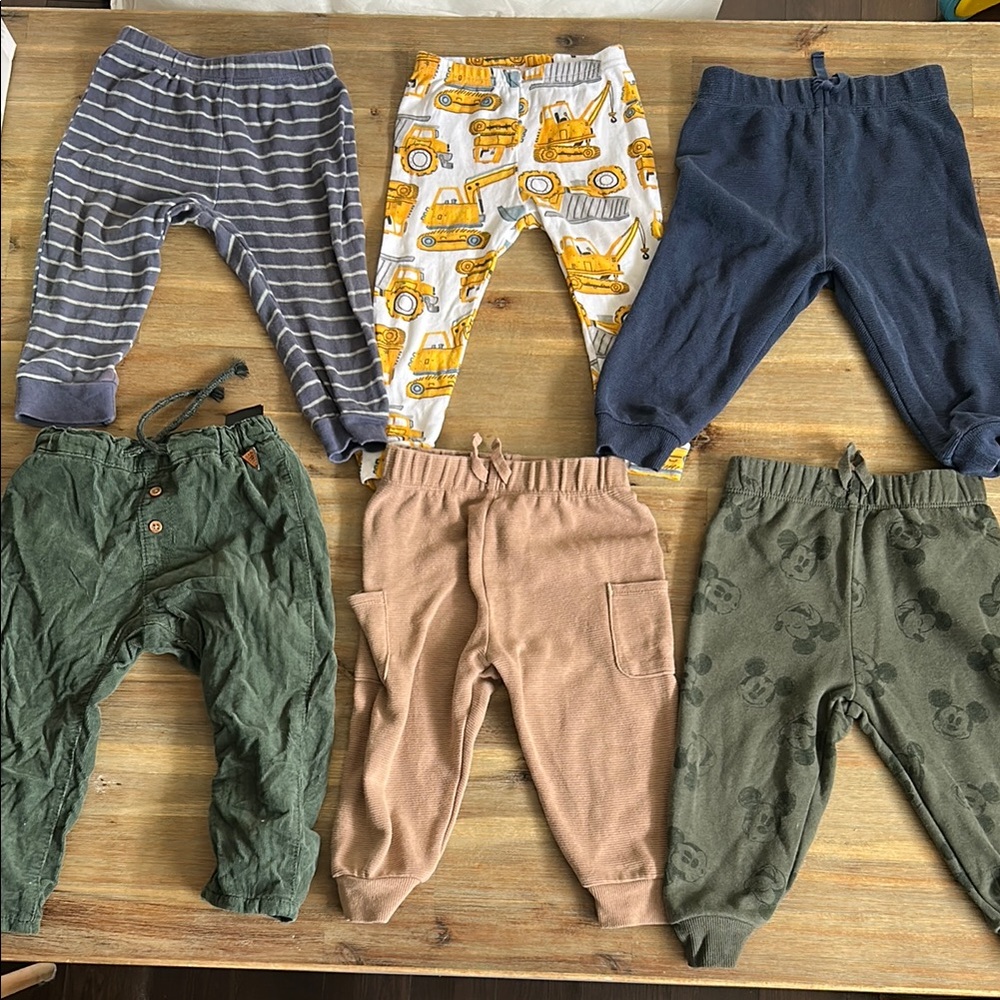 Bundle of baby boy pants